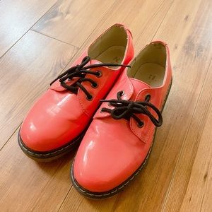 Pink Oxford Shoes